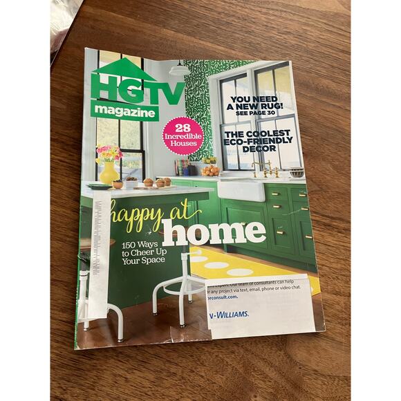 Lot of 6 HGTV Magazines | Home Decorating, Design Trends, DIY & Lifestyle - Picture 3 of 8